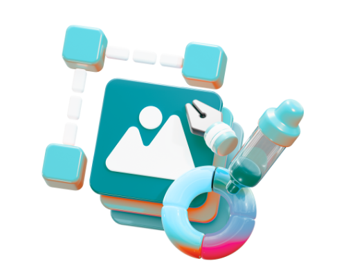 Graphic design media.