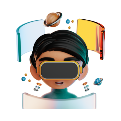 A person multitasking with the latest technologies.